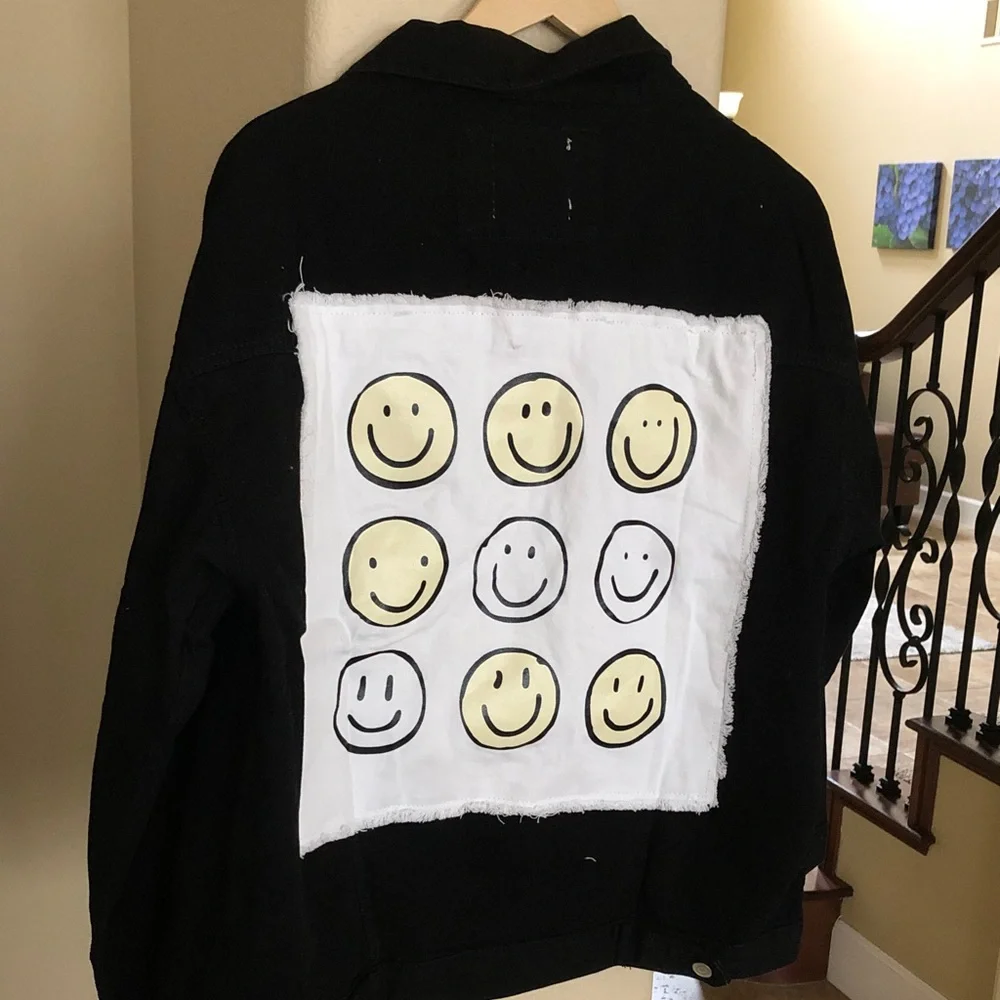 Fantastic Fawn Black Jean Jacket - Picture 5 of 10